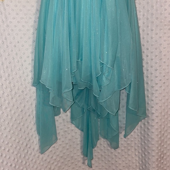 𝅺LOVE Reign Blue Strapless Party Dress - Picture 2 of 3
